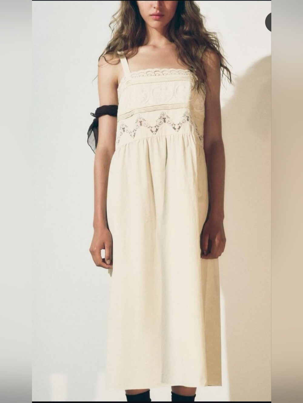 Zara Cream Sundress